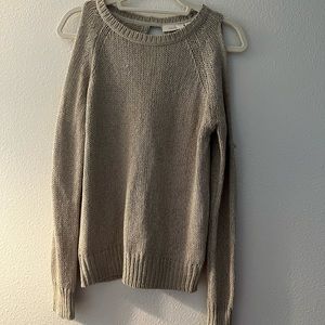 Oat knit sweater